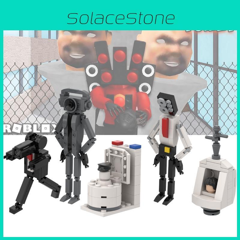 Moctribe Skibidi Toilet Building Blocks Toy For Emotional, Visual And Intellectual Development