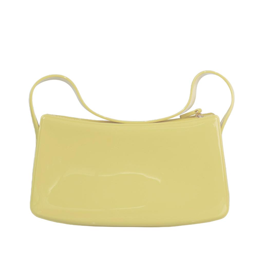 Bohao PVC Barbie Jelly Bag: Fashionable & Versatile Soft Handle Handbag, Dirt-Resistant, Easy to Clean, Summer Women's Shoulder Bag.