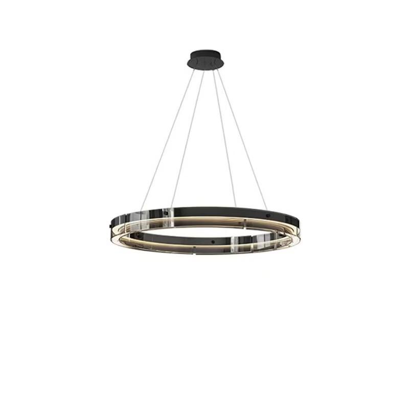 OEING Flat Glass Living Room Pendant Light