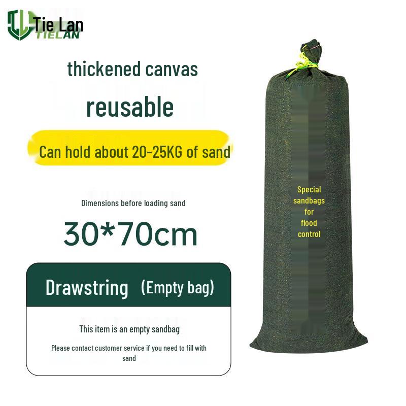 Flood Control Sandbags & Self-Inflating Water Barrier Bags 10-Pack