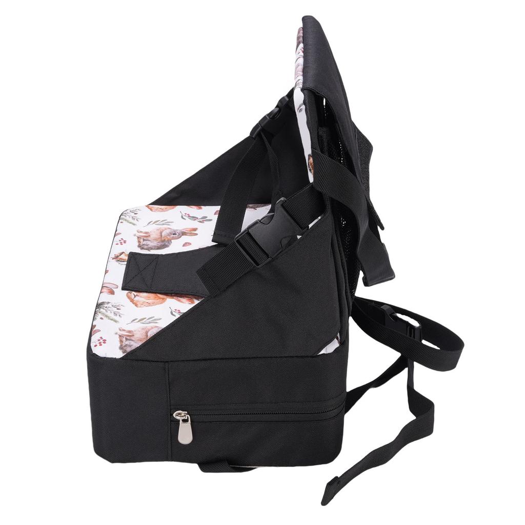 Stuhl Sitzerhöhung mit Rückenlehne Tragbar Wasserdicht Faltbar Kleinkind Sitzerhöhung für Esstisch