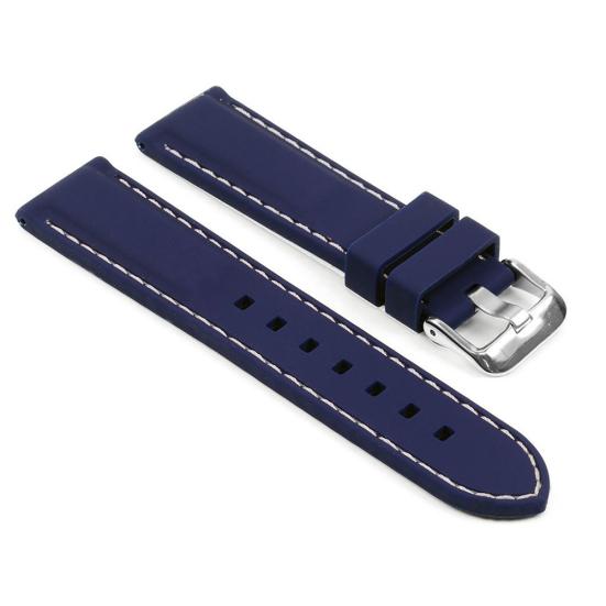 Fashion Soft Silicone Watch Strap Band Buckle Watchband Replacement Wristband
