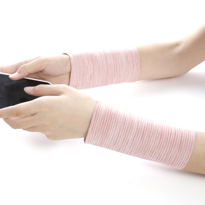 Unisex Autumn/Winter Fleece Wrist & Elbow Support: Warm, Thickened, Breathable, Cold Protection