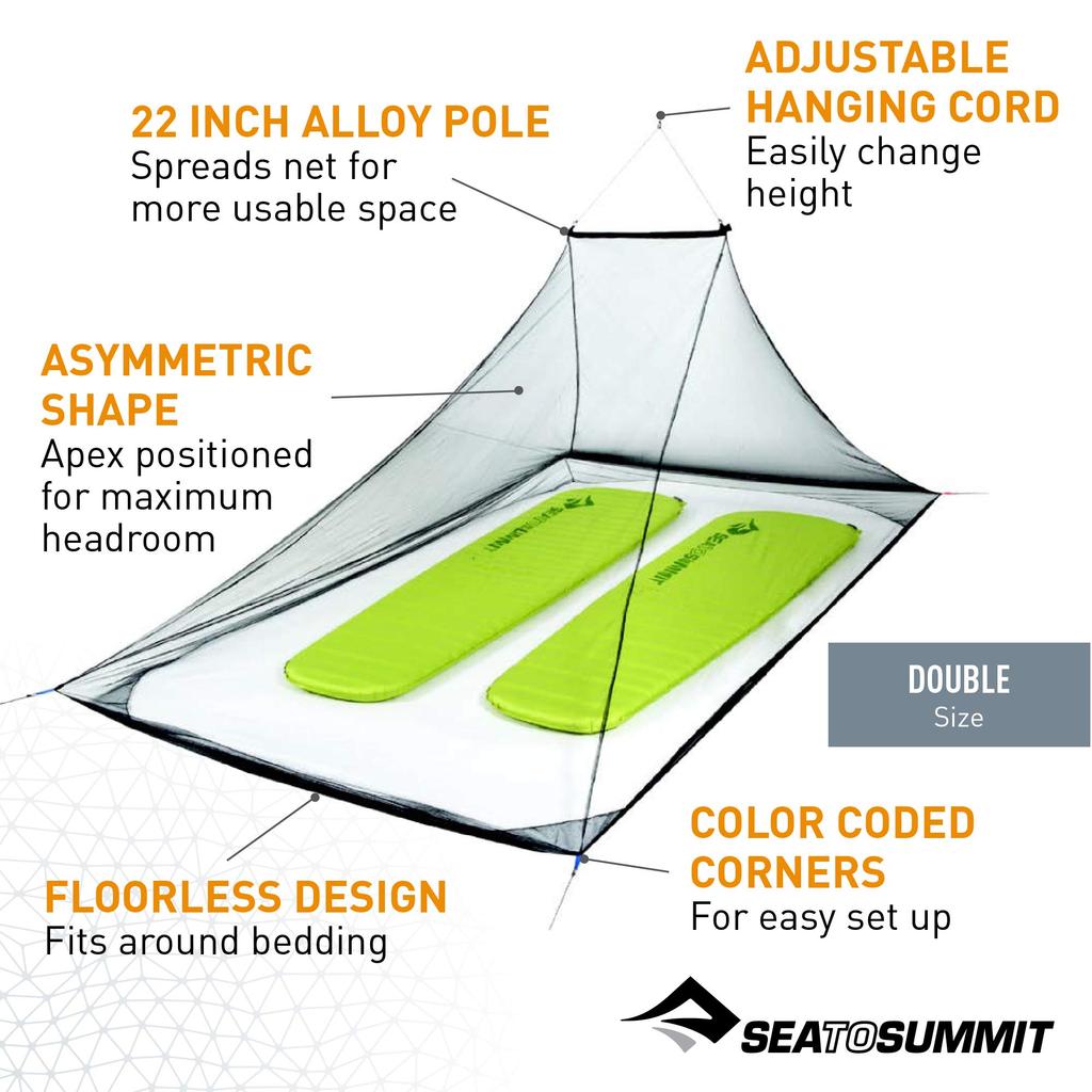 Nano Mosquito Pyramid Net Shelter