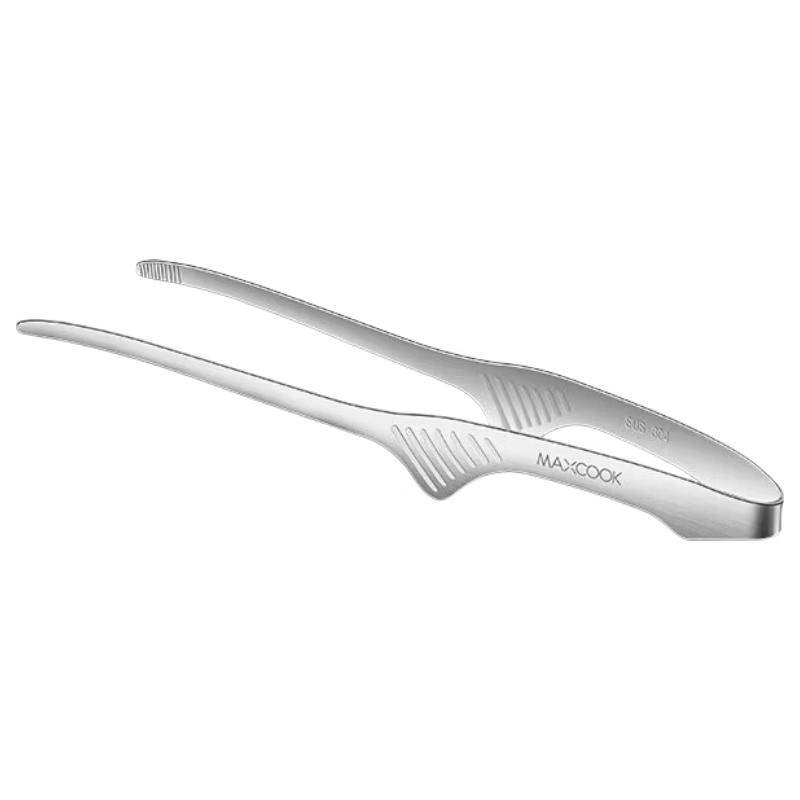 Vnash 304 Stainless Steel Self-Standing Food Tong