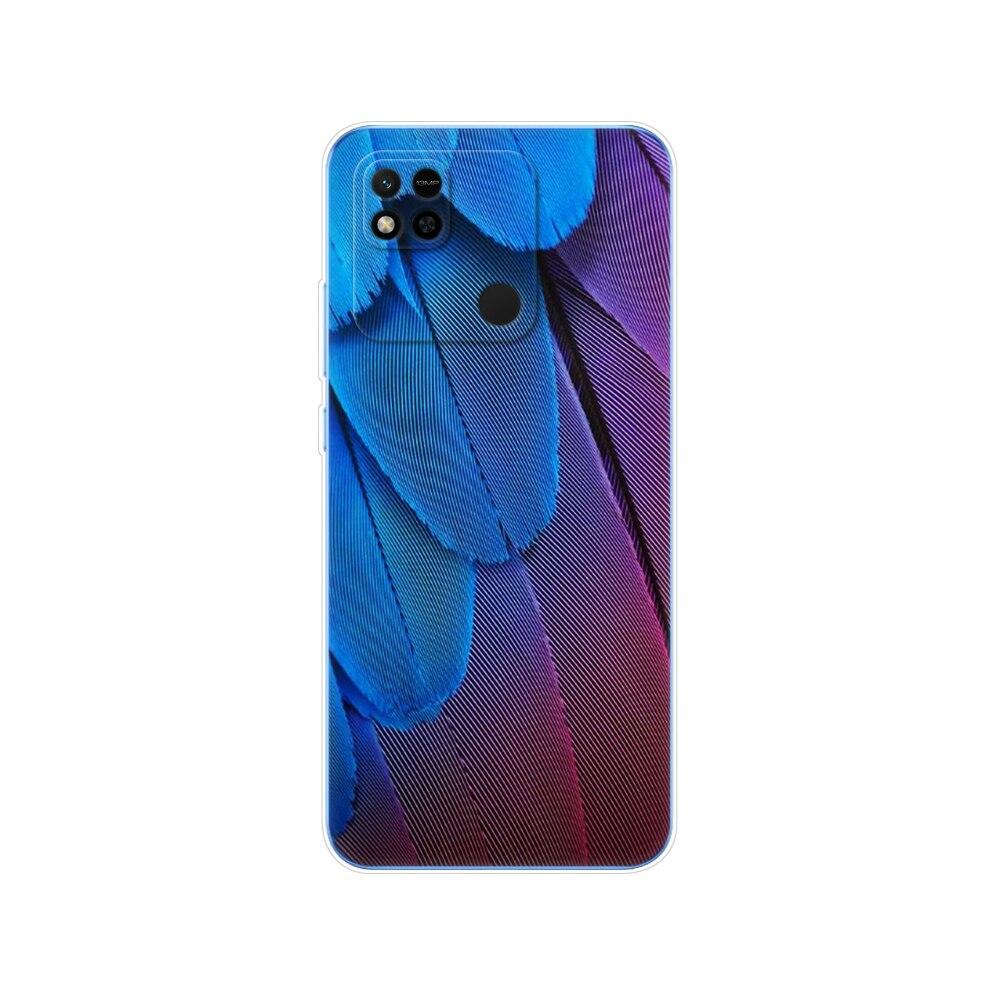 For Redmi 10A Case Back Cover For Xiaomi Redmi 10A Phone Case Redmi10A Bag Tpu Soft Silicon Protective Bumper Etui Funda Coque