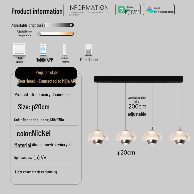 Minimalist Italian Three-Head Chandelier - Luxury Flower Bud Dining Table Light