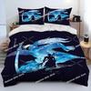 3D Print  Anime Record Of Ragnarok Comforter Bedding Set Duvet Cover Bed Set Quilt Cover Pillowcase King Queen Size Bedding Set