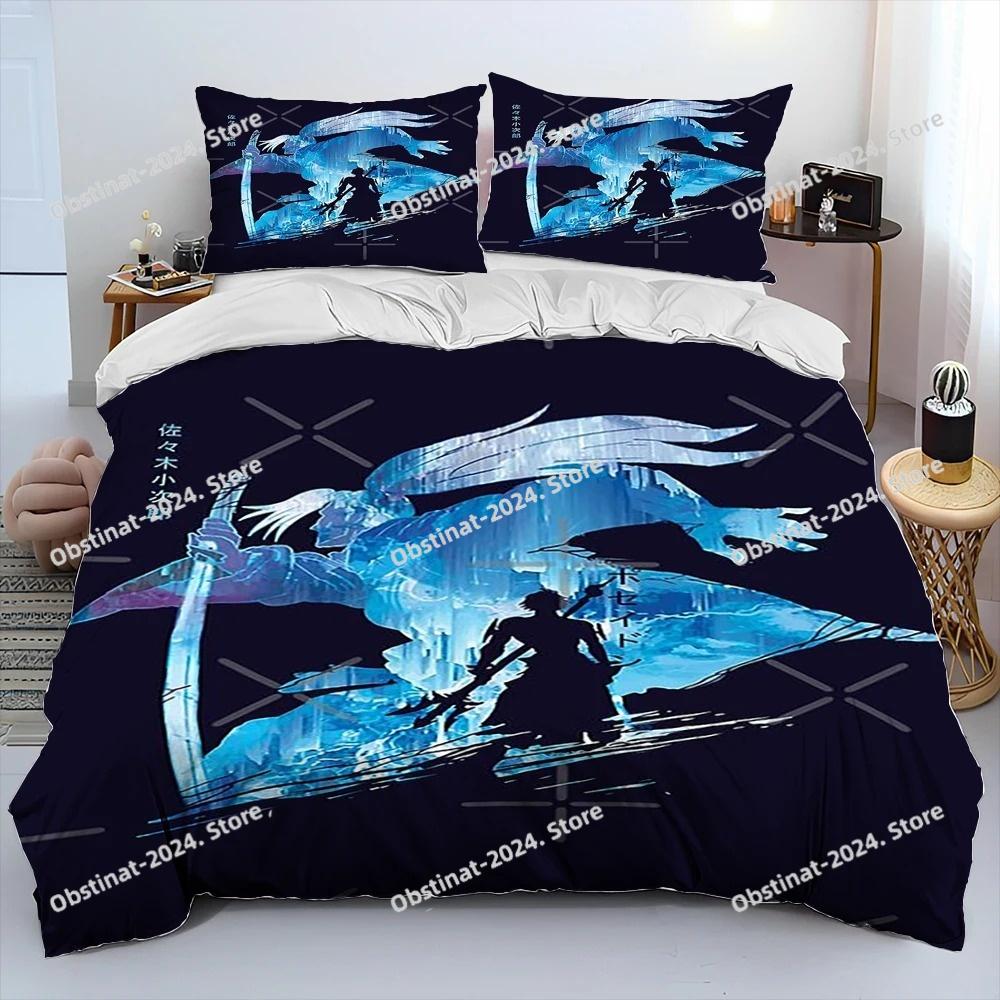 3D Print  Anime Record Of Ragnarok Comforter Bedding Set Duvet Cover Bed Set Quilt Cover Pillowcase King Queen Size Bedding Set