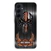 Phone Case - MANIACASE - Samsung Galaxy A55 - Silicone - Flexible - Gray Skull