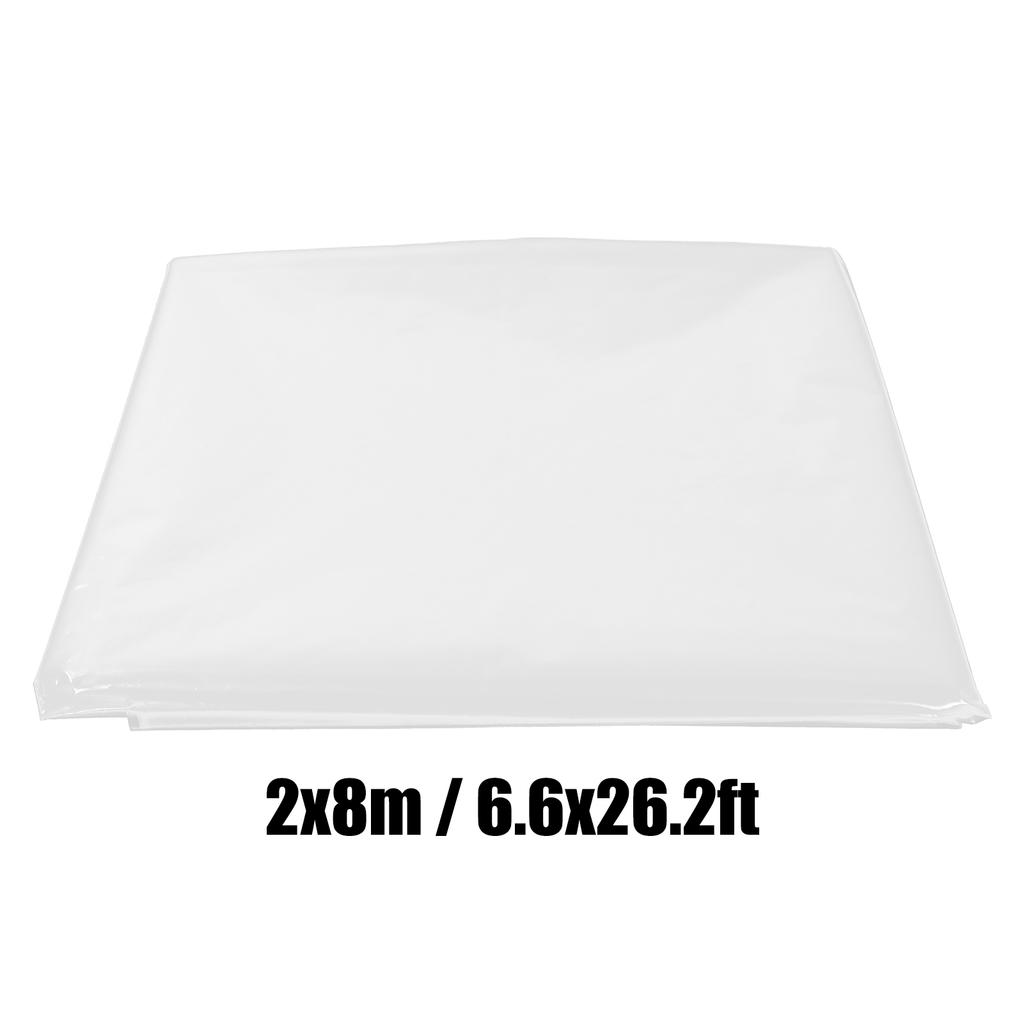 PE Plastic Film Transparent Dustproof Garden Plant Cover Greenhouse Agricultural Accessory