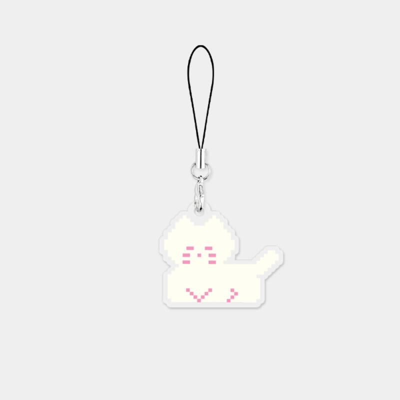 

sleep knit hey cat phone strap Single product