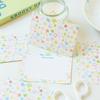 40 Sheets Candy Star Message Card Set High Beauty Cartoon Festival Gift Card Handwritten Blessing Romantic Card