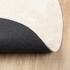 OVIEDO Short Pile Rug Beige Ø 120 Cm