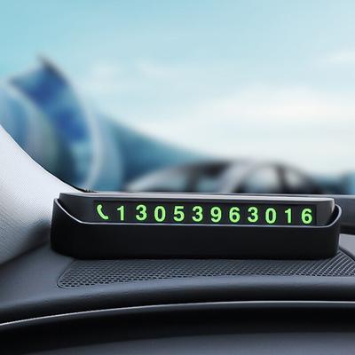 Auto Car Truck Parking License Plate Temporary Stop Sign Temporary Car Phone Number In Car Parking Card Phone Number Card Plate