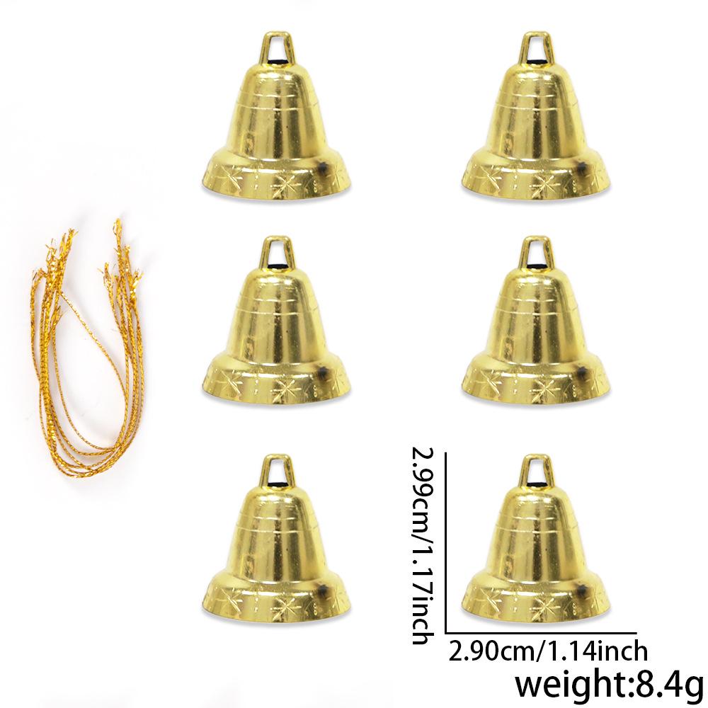 

Золотой Рождественский Колокольчик - 3 см Подвеска для Украшения Елки