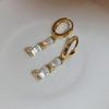 2023 Elegant Retro Bamboo Hoop Earrings for Women - Niche Chinese Design.