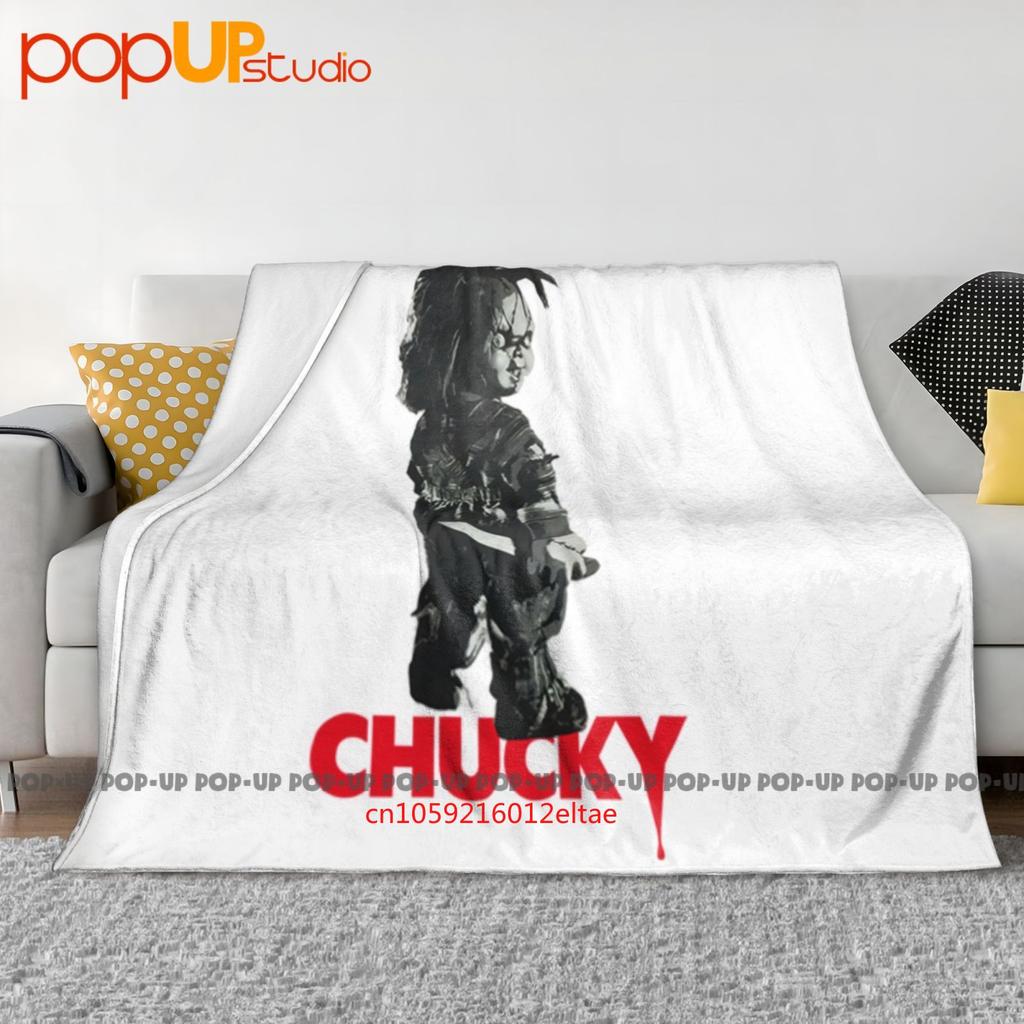 Chucky Childs Play Doll Ultra-Soft Blanket Quilt Winter Sofa Cover Bed Covers