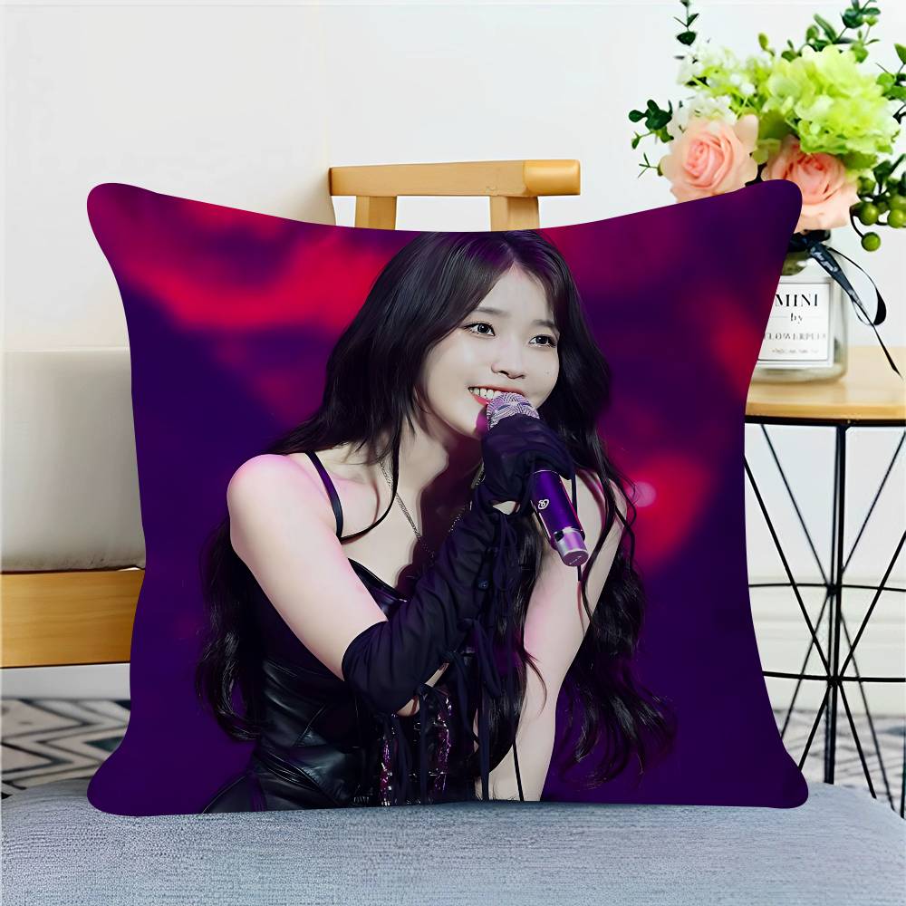 Singer L-Lee-Ji-Eun Cushion Cover Decorative Pillow Sofa Home Decor Case Pillow Cases