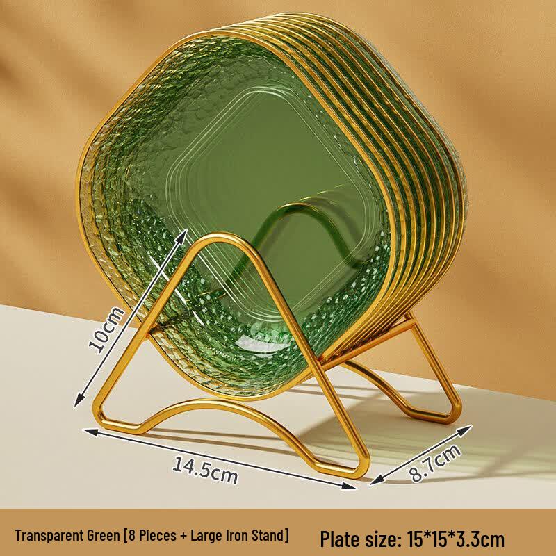 Nordic Style Plastic Snack & Bone Plate