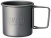 Skater Aluminum Folding Disney Mug, Outdoor, Handle, Marvel, AKOH1-A