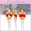 Vibrant Yellow Cowboy Bebop Cosplay Costume For Halloween And Anime Conventions