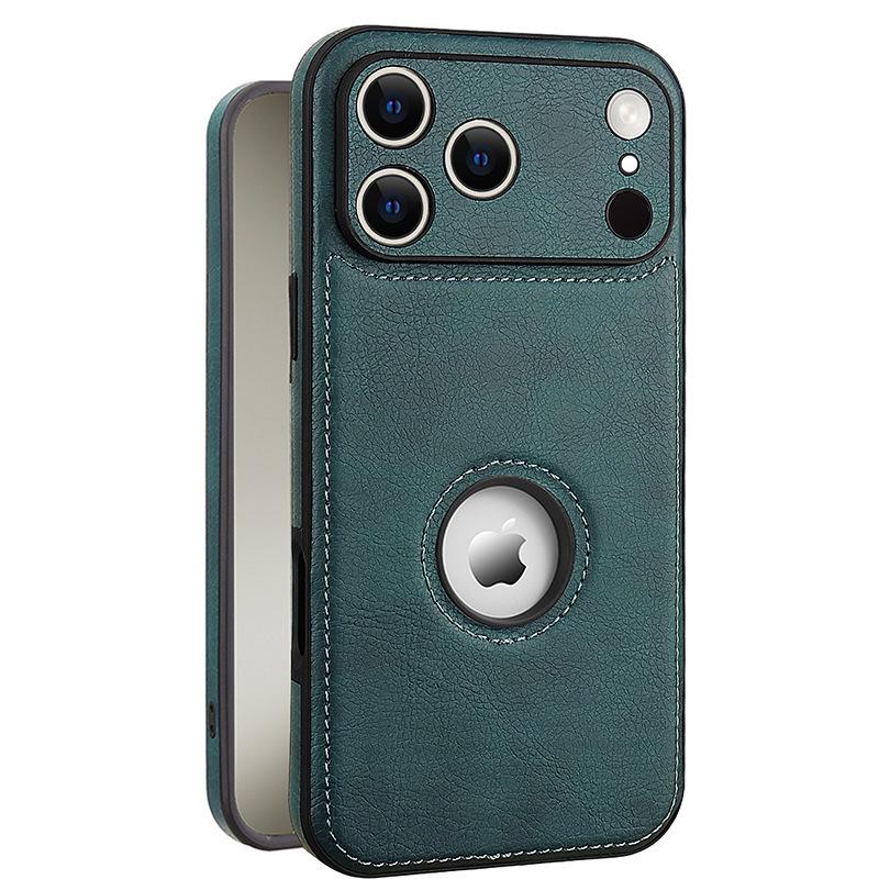 High-grade Leather Phone Case for Apple 17 Pro Max/16 Pro/15 - Trendy & Protective Design