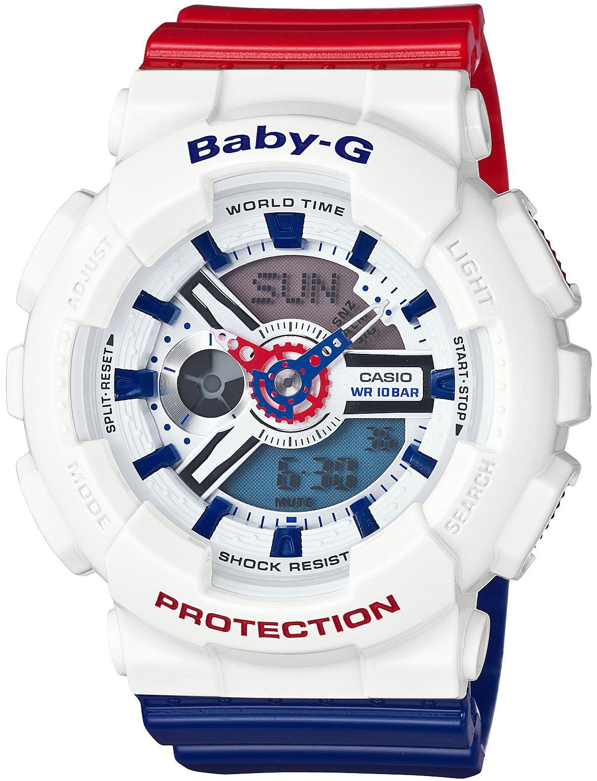 

[Casio] Часы BABY-G White Tricolor Series BA-110TR-7AJF Multicolor