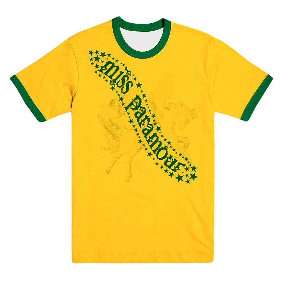 

Ringer Tee Hayley Williams Miss Paramour T-shirt Summer Loose Short Sleeve Tshirts Streetwear Casual Fashion Graphic Tops XXXXL
