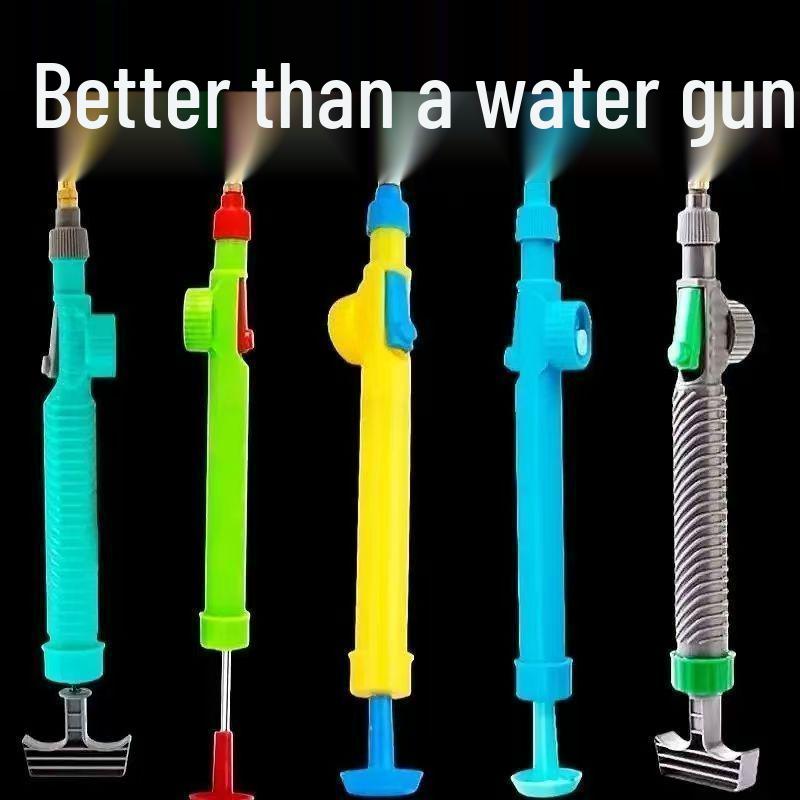 

Manual Watering Can & Sprayer: Beverage Bottle Nozzle, Pressure Pull Rod for Watering Flowers