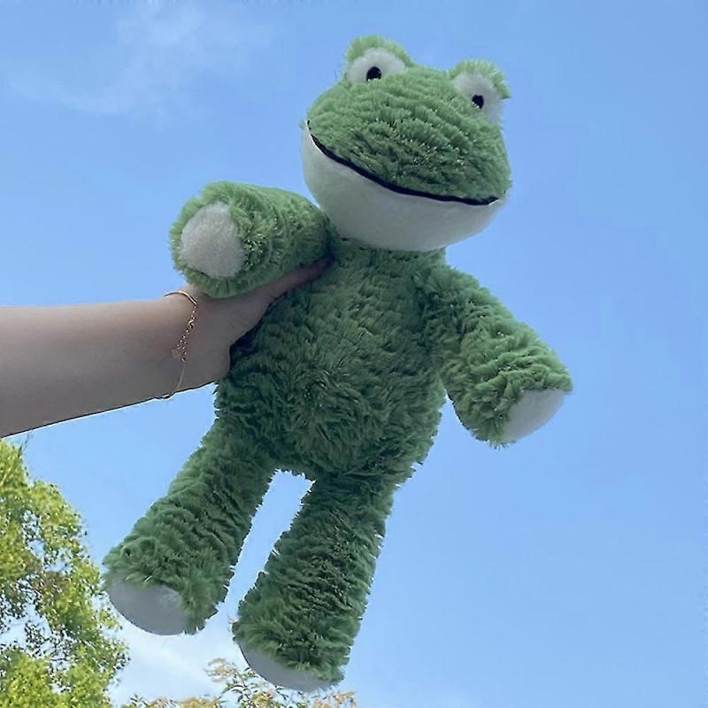 Creative Frog Plush Toy Cute Smiling Frog Stuffed Plush Doll Kid Birthday Plush Toy Gift for Kids