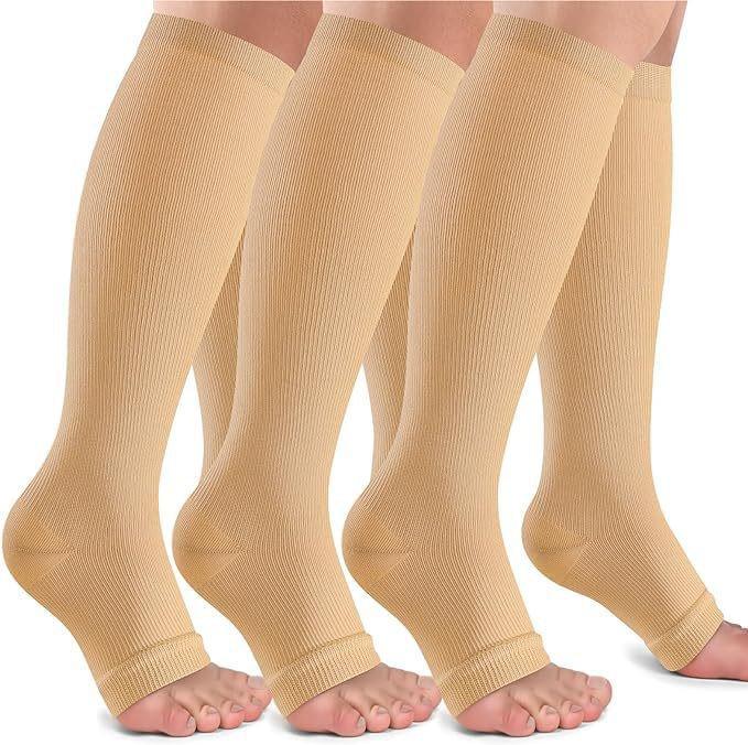 Unisex 6 Paar Kompressionssocken-Set zum Laufen & Radfahren