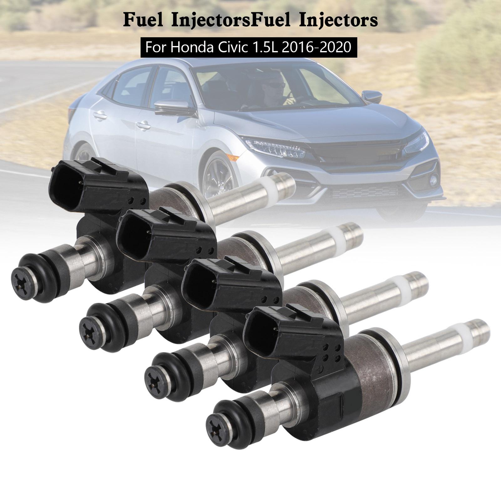 

4PCS Fuel Injectors 16010-59B-315 Fit for Honda Civic 1.5L 2016-2020 16010-59B-305