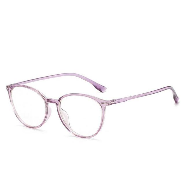 Cheap Retro Literary Finished Nearsighted Glasses Women Ultralight Tr90