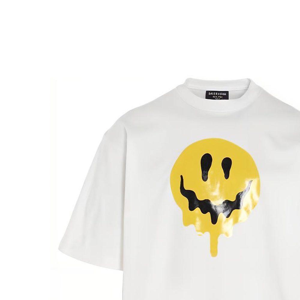 Balenciaga Large Fit Smiley T Shirt 641675TKVA18639