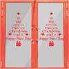 Waterproof Home Gifts Wall Stickers Window Decal Decor Merry Christmas Xmas Tree Posters