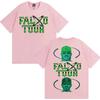 Rapper Feid Ferxxo Falxo Tour Graphic T-shirts Men Women Fashion Hip Hop Streetwear T Shirt Cotton Casual Oversized T-shirt