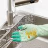 Waterproof Rubber Latex Gloves Extended Housework Glove New Cuffs Dishwashing Gloves