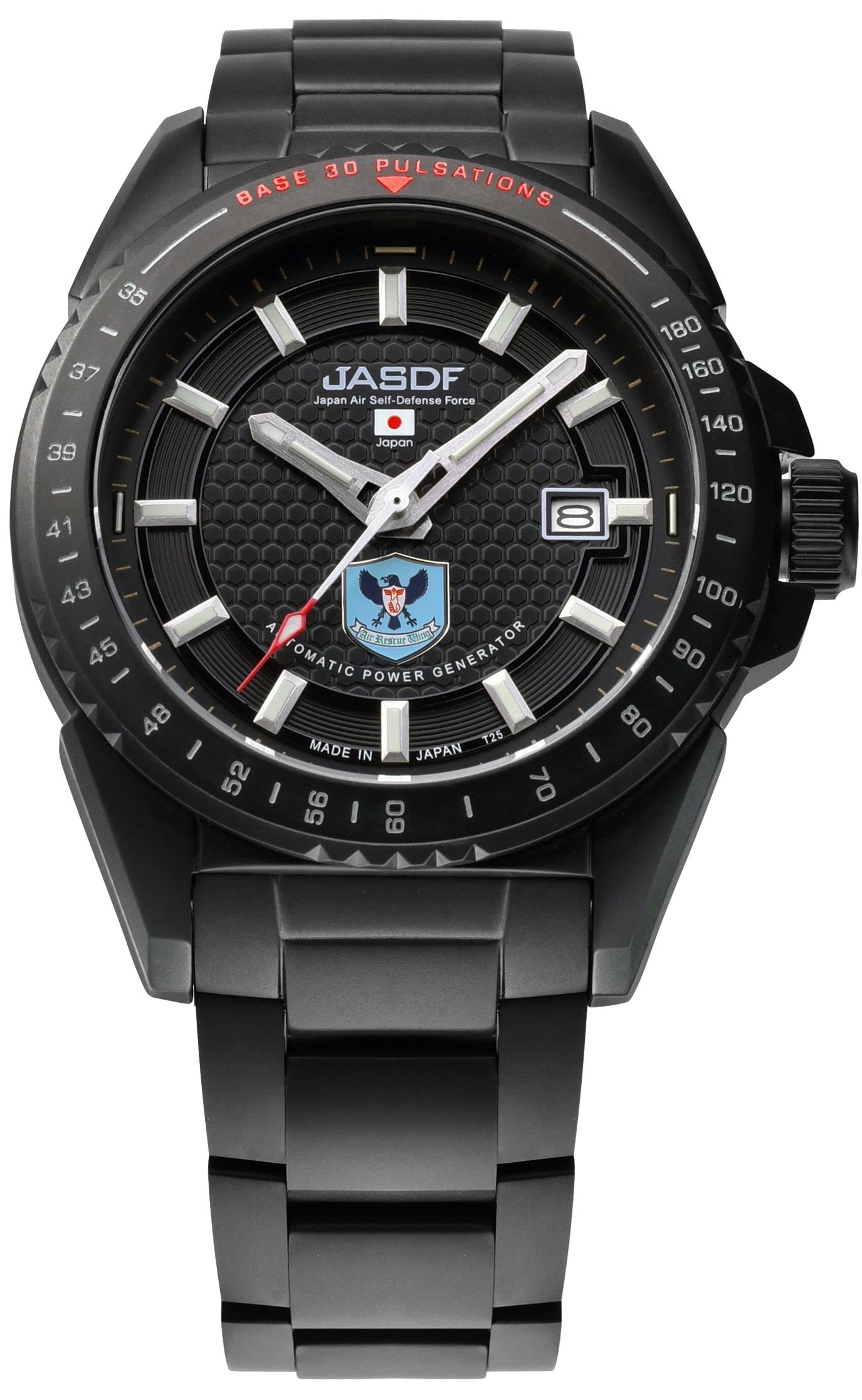 

Годинник AGS Air Rescue Team Exclusive Model 200M Water Resistant Limited 1958 Black [Kentex] S778X-02 для чоловіків чорний