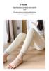 HG Damen Hohe Taille Lammwoll Samt Verdickt Schlankmachend Winter Baumwollhose