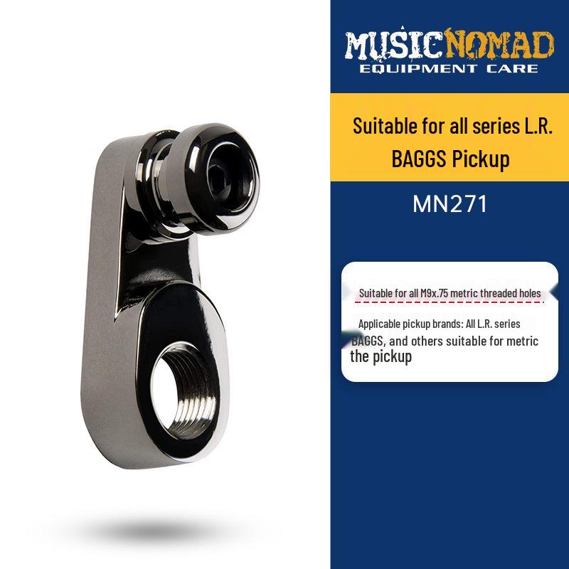 

MusicNomad Taylor Acoustic Guitar Strap Button Extension Tailpin with Anti-Drop Screw Nut