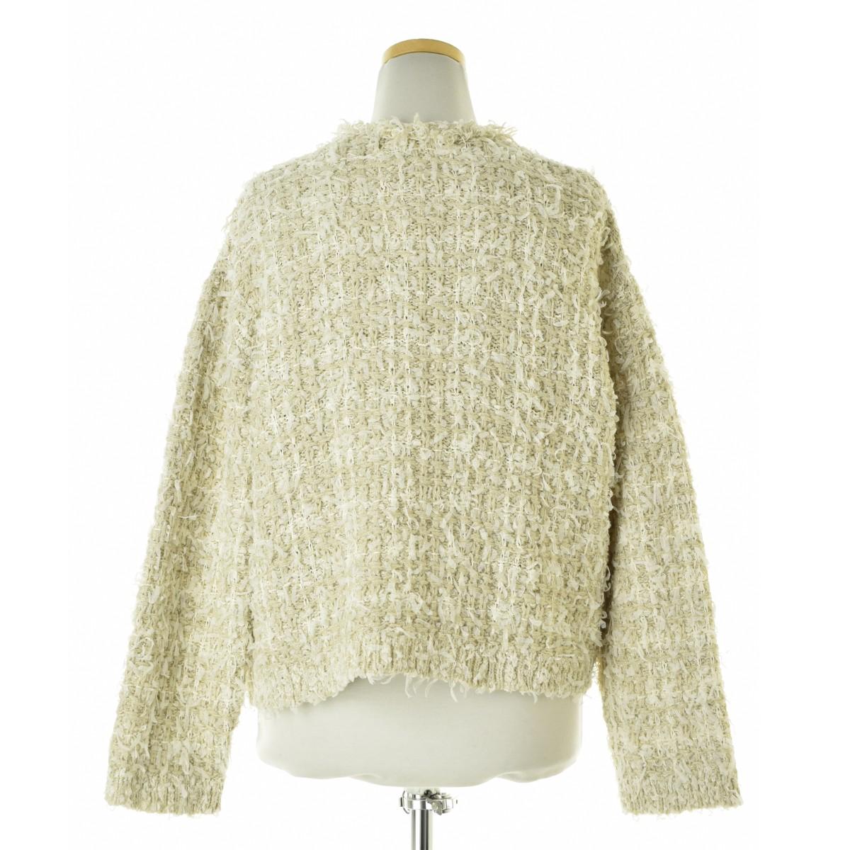[Used] IENA / IENA 24AW 24080900366030 Lam tweed knit jacket [cacgacch-l]