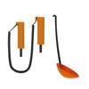 Winter Ice Fishing Rescue Kit: Telescopic Ice Axe, High-Strength Scoop, Crampons, Shoe Covers & Whistle Combo.