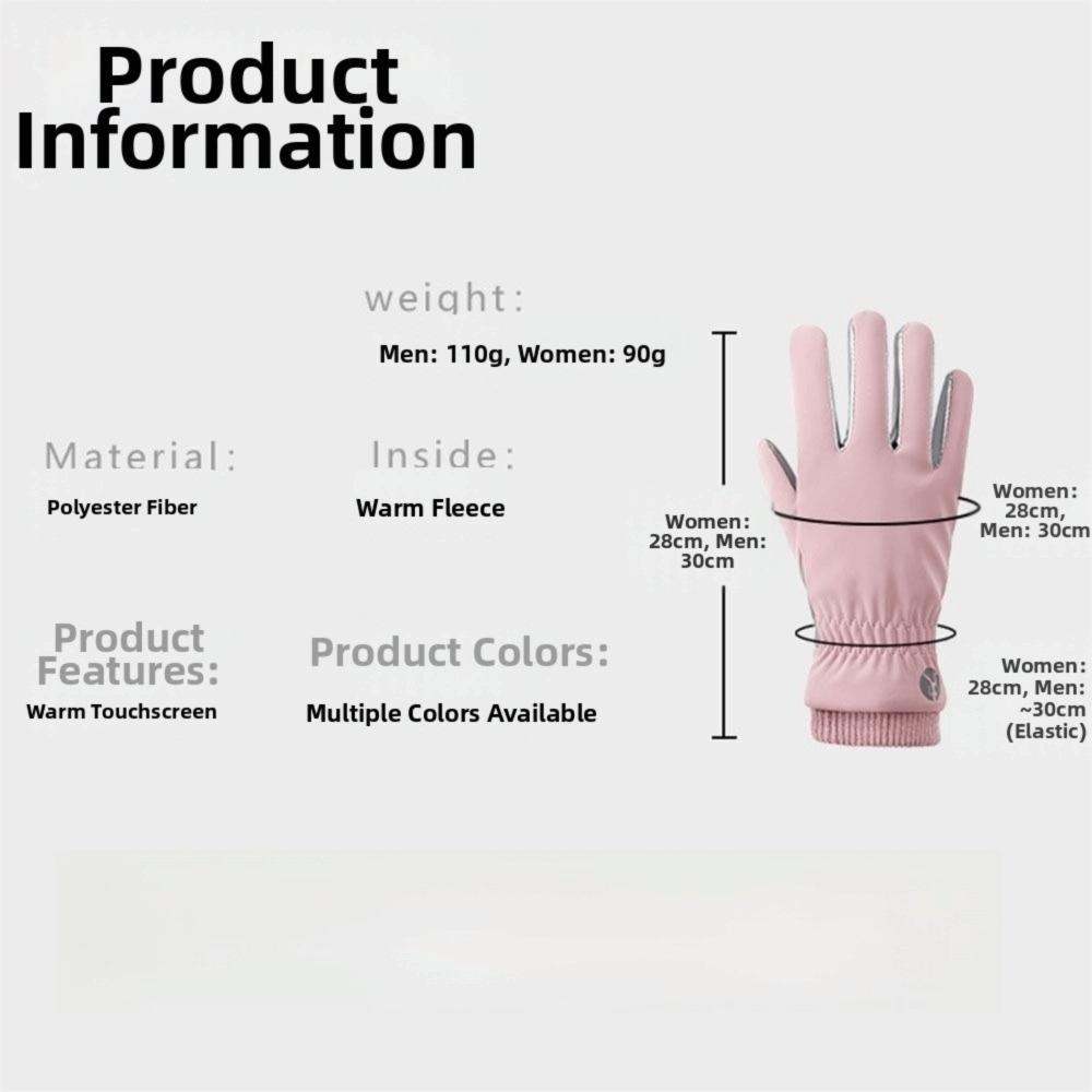 Waterproof Touch Screen Gloves Warm Cycling Mittens New Snowboard Gloves  Winter