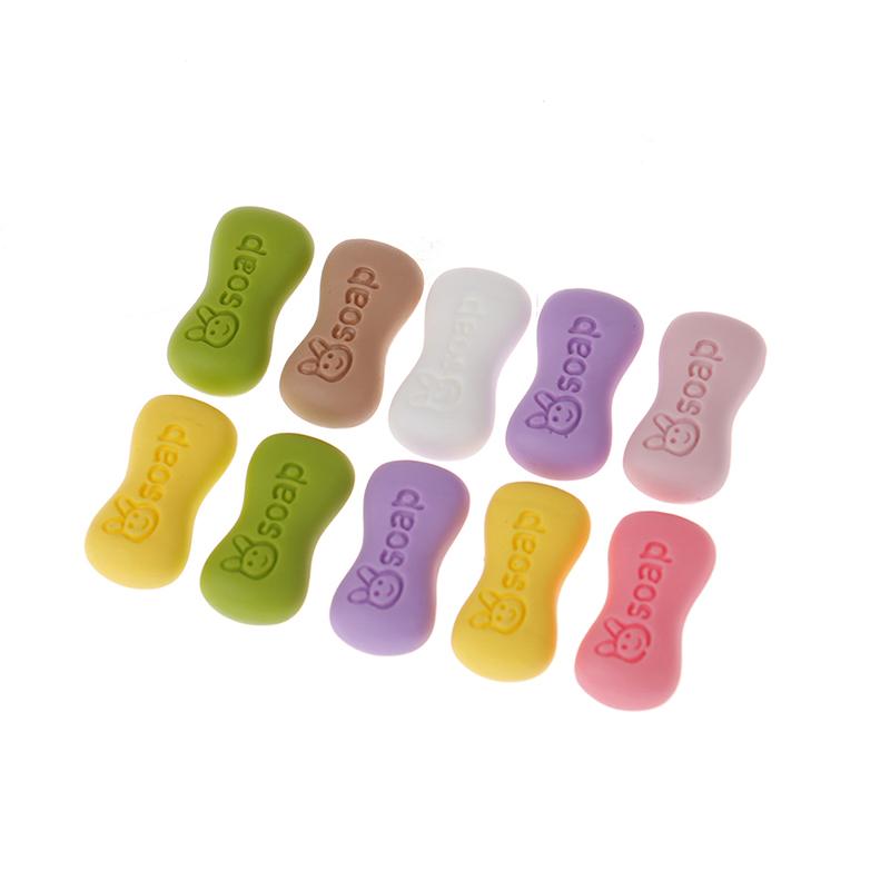 10Pcs 1/12 Dollhouse Miniature Simulation Cream Soap Model Bathroom Accessories
