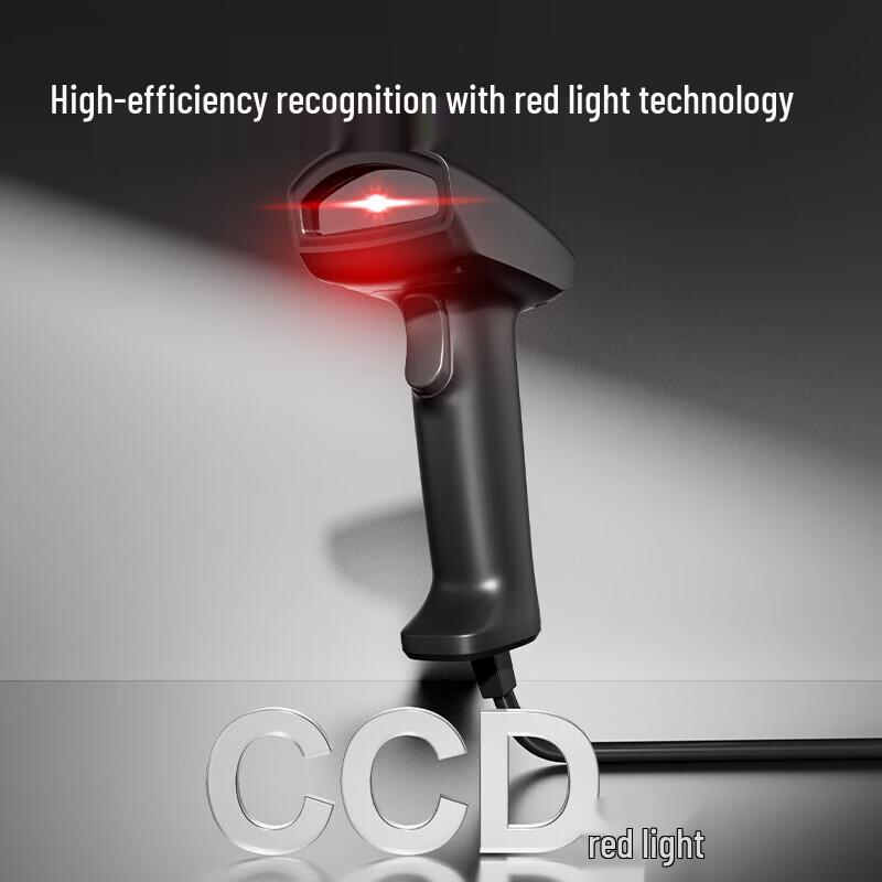 Deli AA131W 1D Wireless Barcode Scanner