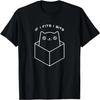 Kitty Cat Says If I Fits I Sits Cat Lover T-Shirt