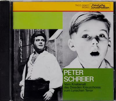 CD SCHREIER (FURZEN), DRESDEN KREUZCHOR - Peter Schreier  TKCC30407 Japan Klassisch Gebraucht