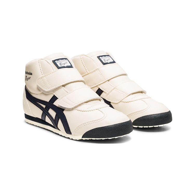 ONITSUKA TIGER Mexico Mid Runner Kids Cream Black 1184A002-200