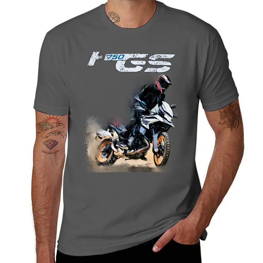 F 750 GS Premium Adventure Big Trail Μπλουζάκι για αγόρια με στάμπα ζώων γρήγορου στεγνώματος καλοκαιρινό τοπ μπλουζάκια ανδρικά με στάμπα hip hop